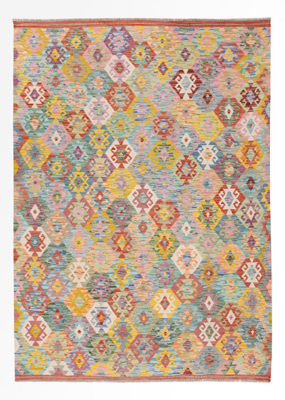 キリム マイメネ 絨毯 180x246cm - ウールラグ