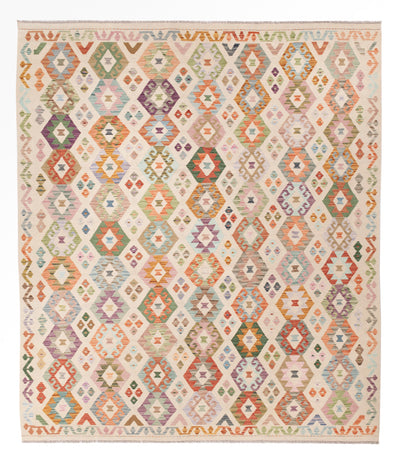 キリム マイメネ 絨毯 252x290cm - ウールラグ