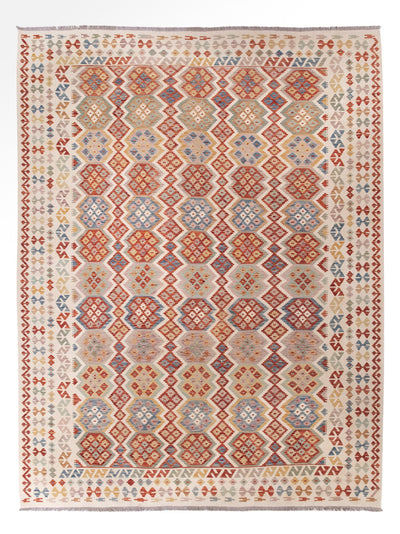 キリム マイメネ 絨毯 306x403cm - ウールラグ
