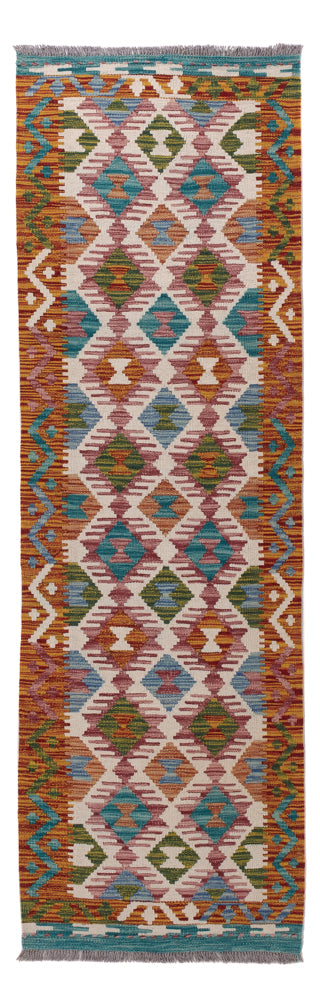 キリム マイメネ 絨毯 60x195cm - ウールラグ
