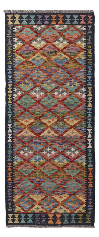 キリム マイメネ 絨毯 82x198cm - ウールラグ