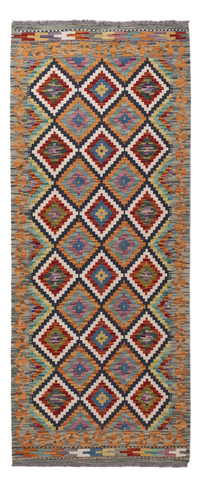 キリム マイメネ 絨毯 84x197cm - ウールラグ