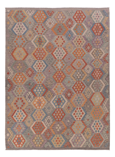キリム マイメネ 絨毯 256x350cm - ウールラグ
