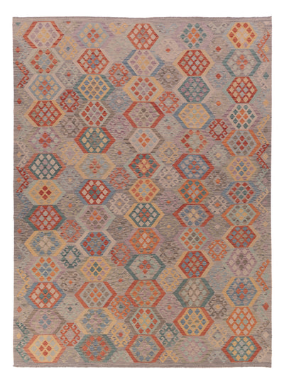 キリム マイメネ 絨毯 255x352cm - ウールラグ