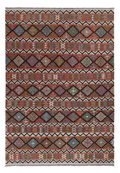 キリム マイメネ 絨毯 207x293cm - ウールラグ