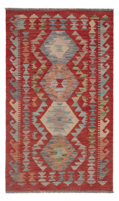 キリム マイメネ 絨毯 74x128cm - ウールラグ