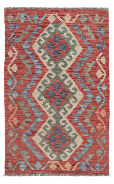 キリム マイメネ 絨毯 80x131cm - ウールラグ