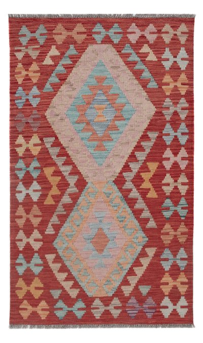 キリム マイメネ 絨毯 78x129cm - ウールラグ