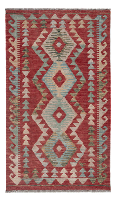 キリム マイメネ 絨毯 77x131cm - ウールラグ