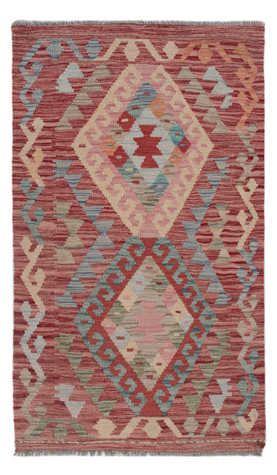 キリム マイメネ 絨毯 81x131cm - ウールラグ