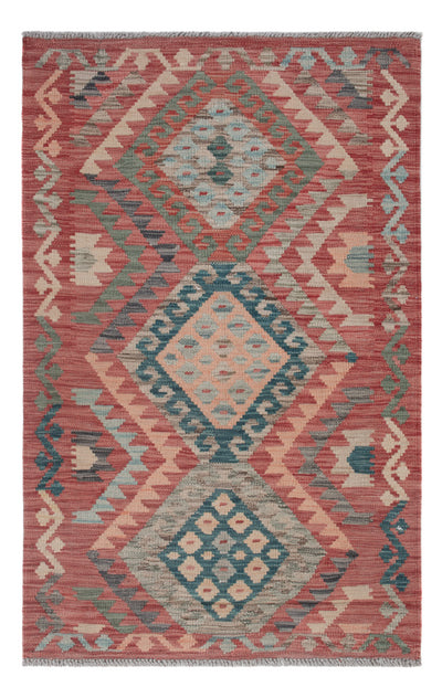 キリム マイメネ 絨毯 79x130cm - ウールラグ