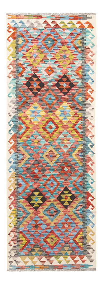 キリム マイメネ 絨毯 80x232cm - ウールラグ