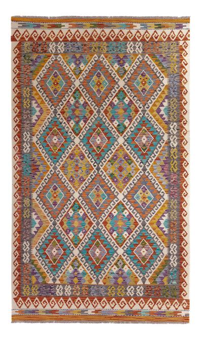 キリム マイメネ 絨毯 153x246cm - ウールラグ