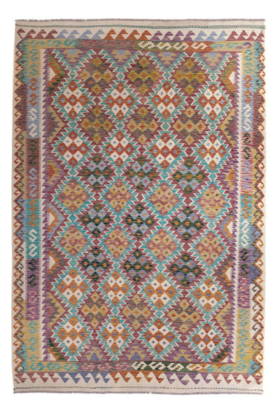 キリム マイメネ 絨毯 195x285cm - ウールラグ