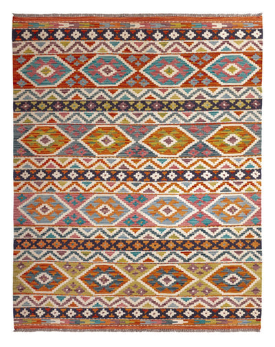 キリム マイメネ 絨毯 154x197cm - ウールラグ
