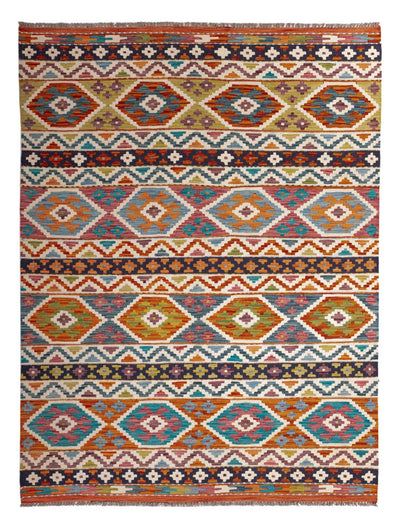 キリム マイメネ 絨毯 152x198cm - ウールラグ