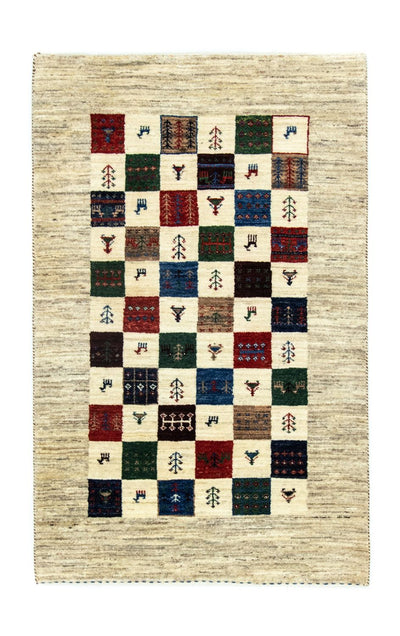 ロリバフト 絨毯 83x124cm - ペルシャウールラグ