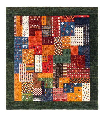 ロリバフト 絨毯 122x130cm - ペルシャウールラグ