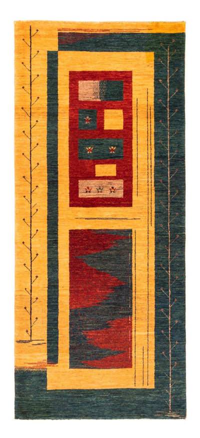 ペルシャギャベ 絨毯 80x198cm - ペルシャウールラグ
