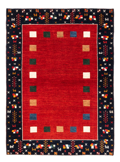 ペルシャギャベ 絨毯 126x172cm - ペルシャウールラグ