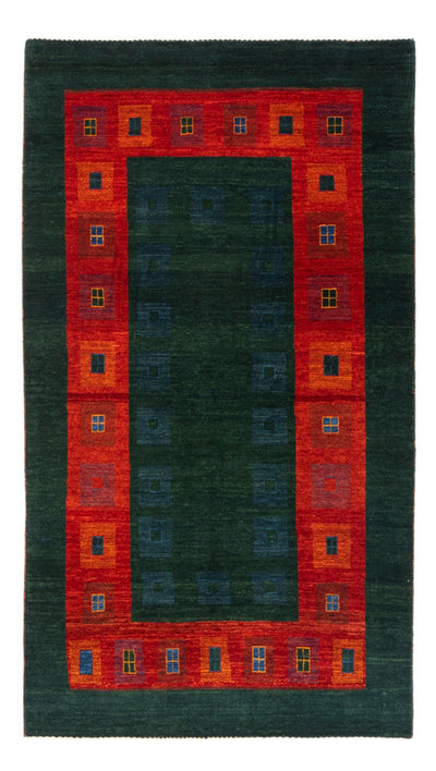 ペルシャギャベ 絨毯 122x204cm - ペルシャウールラグ