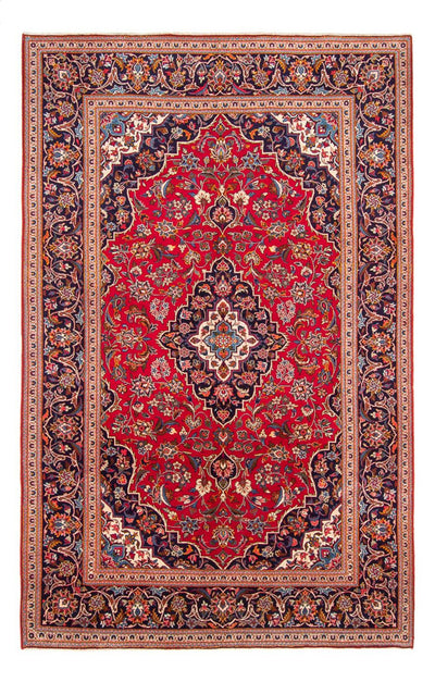 カシャーン 絨毯 195x293cm - ペルシャ絨毯