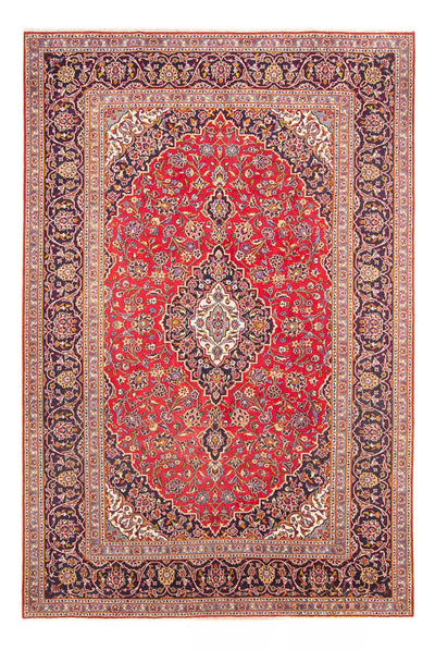 カシャーン 絨毯 198x295cm - ペルシャ絨毯