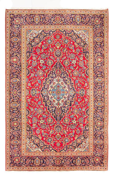 カシャーン 絨毯 204x298cm - ペルシャ絨毯