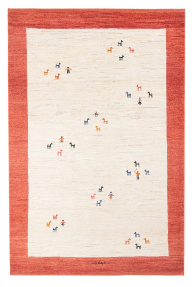 ペルシャギャベ 絨毯 120x177cm - ペルシャウールラグ