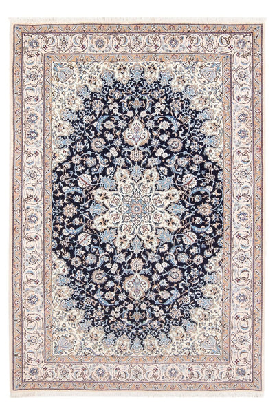 ナイン - 6La 絨毯 130x198cm - ペルシャ絨毯 - ダークブルー