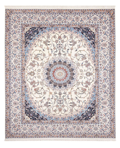 ナイン - 6La 絨毯 210x263cm - ペルシャ絨毯 - クリーム
