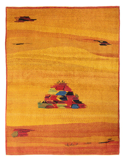 ペルシャギャベ 絨毯 198x250cm - ペルシャウールラグ