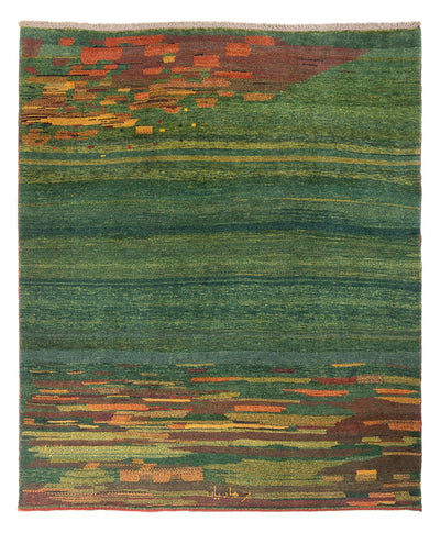 ペルシャギャベ 絨毯 225x270cm - ペルシャウールラグ