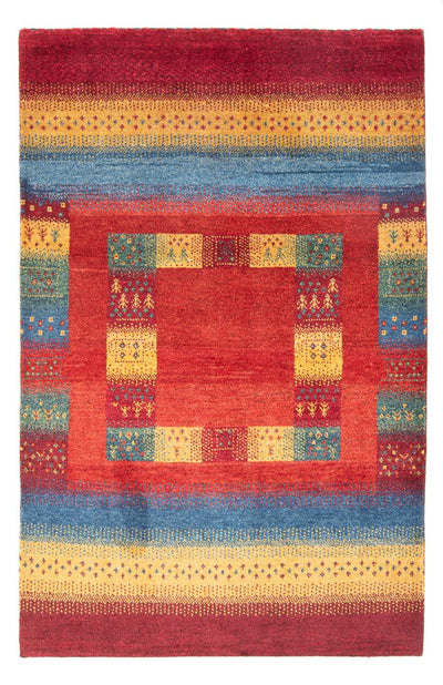ペルシャギャベ 絨毯 121x188cm - ペルシャウールラグ