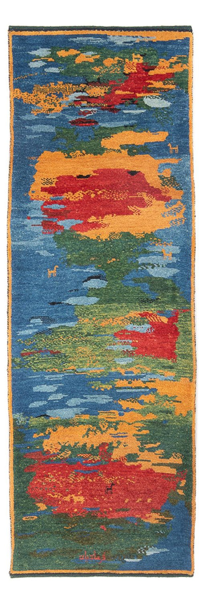 ペルシャギャベ 絨毯 78x242cm - ペルシャウールラグ