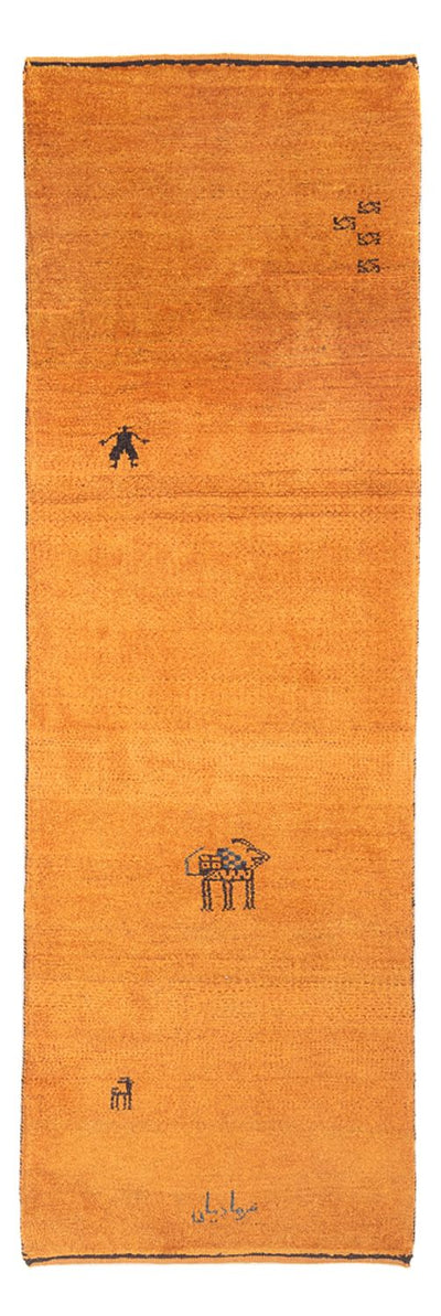 ペルシャギャベ 絨毯 74x220cm - ペルシャウールラグ