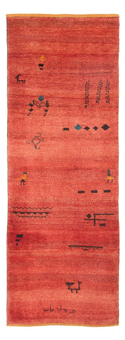 ペルシャギャベ 絨毯 83x225cm - ペルシャウールラグ