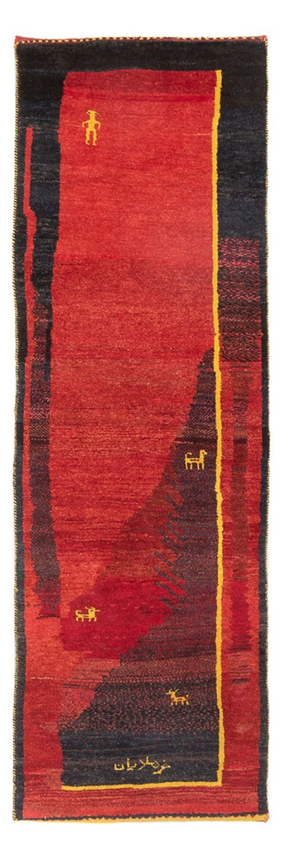 ペルシャギャベ 絨毯 73x230cm - ペルシャウールラグ