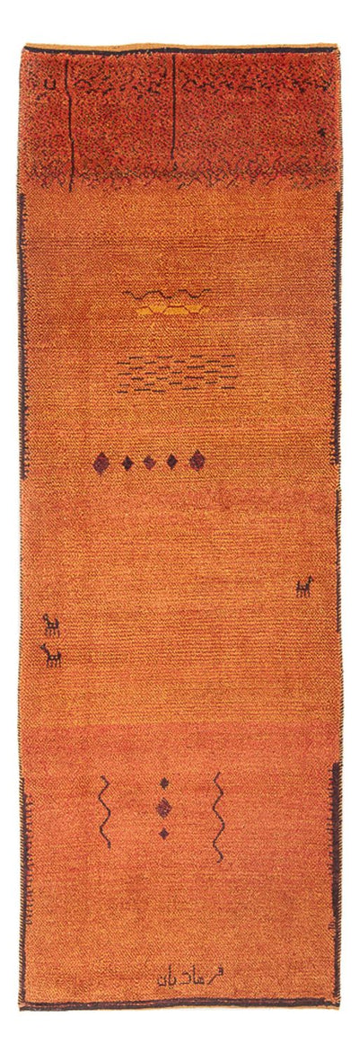 ペルシャギャベ 絨毯 87x247cm - ペルシャウールラグ