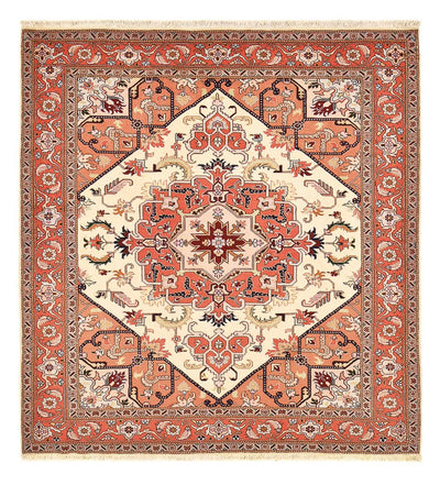 タブリーズ - 40 Raj 絨毯 195x216cm - ペルシャ絨毯