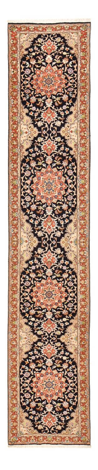 タブリーズ - 50 Raj 絨毯 75x380cm - ペルシャ絨毯