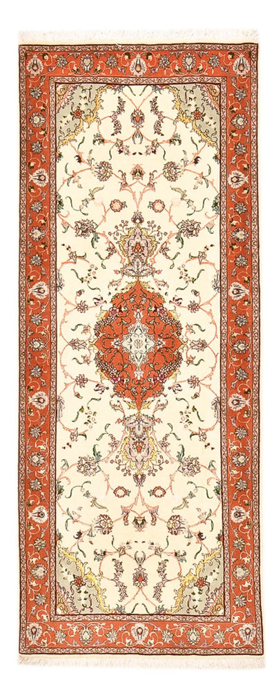 タブリーズ - 50 Raj 絨毯 80x206cm - ペルシャ絨毯
