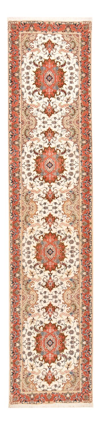 タブリーズ - 50 Raj 絨毯 89x404cm - ペルシャ絨毯