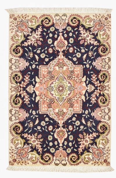 タブリーズ - 50 Raj 絨毯 60x92cm - ペルシャ絨毯