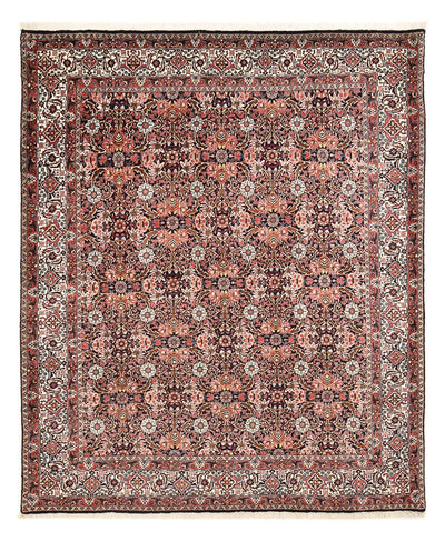 ビジャー 絨毯 204x247cm - ペルシャ絨毯 - ダークレッド
