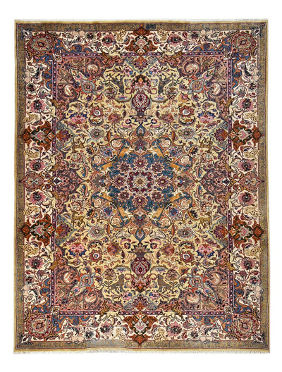カシャーン 絨毯 241x332cm - ペルシャ絨毯 - サンド