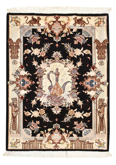 タブリーズ - 50 Raj 絨毯 60x90cm - ペルシャ絨毯