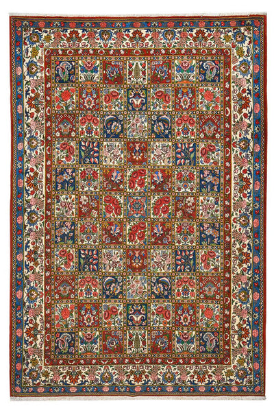 バフティアール 絨毯 205x313cm - ペルシャ絨毯