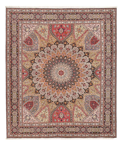 タブリーズ - 50 Raj 絨毯 257x308cm - ペルシャ絨毯