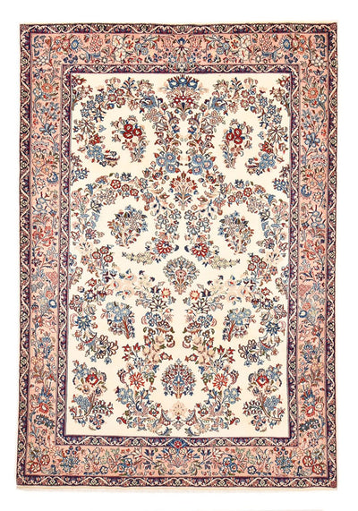 カシュマール 絨毯 206x295cm - ペルシャ絨毯 - ライトベージュ